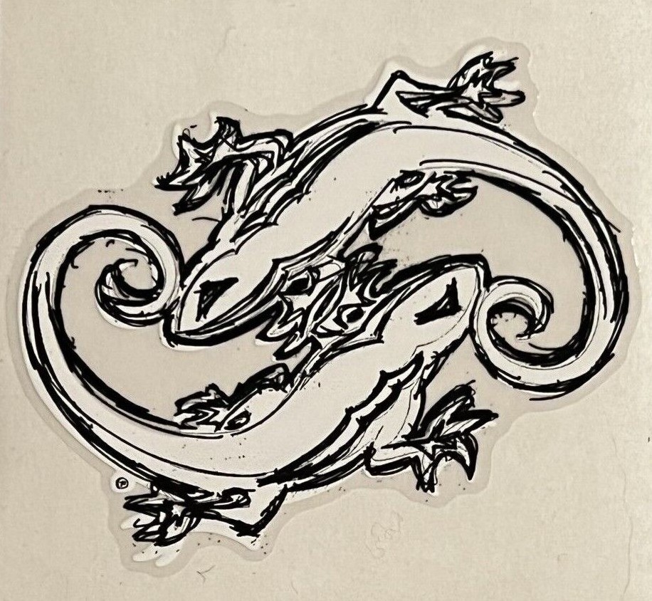 NEW Vintage Unpeeled SoBe Energy Drink Lizard Logo Sticker Early 2000s – Scarce