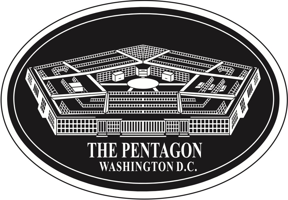 Pentagon Washington DC   (2 small or 1 Large)  Vinyl Decal
