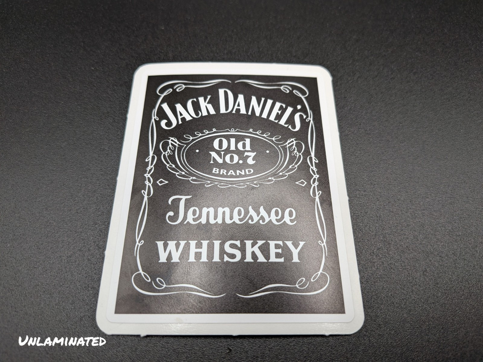 Jack Daniels Logo Vinyl Sticker – Waterproof, Multiple Sizes Available