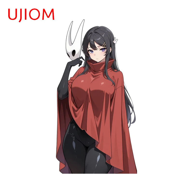 UJIOM Sakurajima Mai Cosplay Hollow Knight Wall Stickers Girl Decals Room Murals