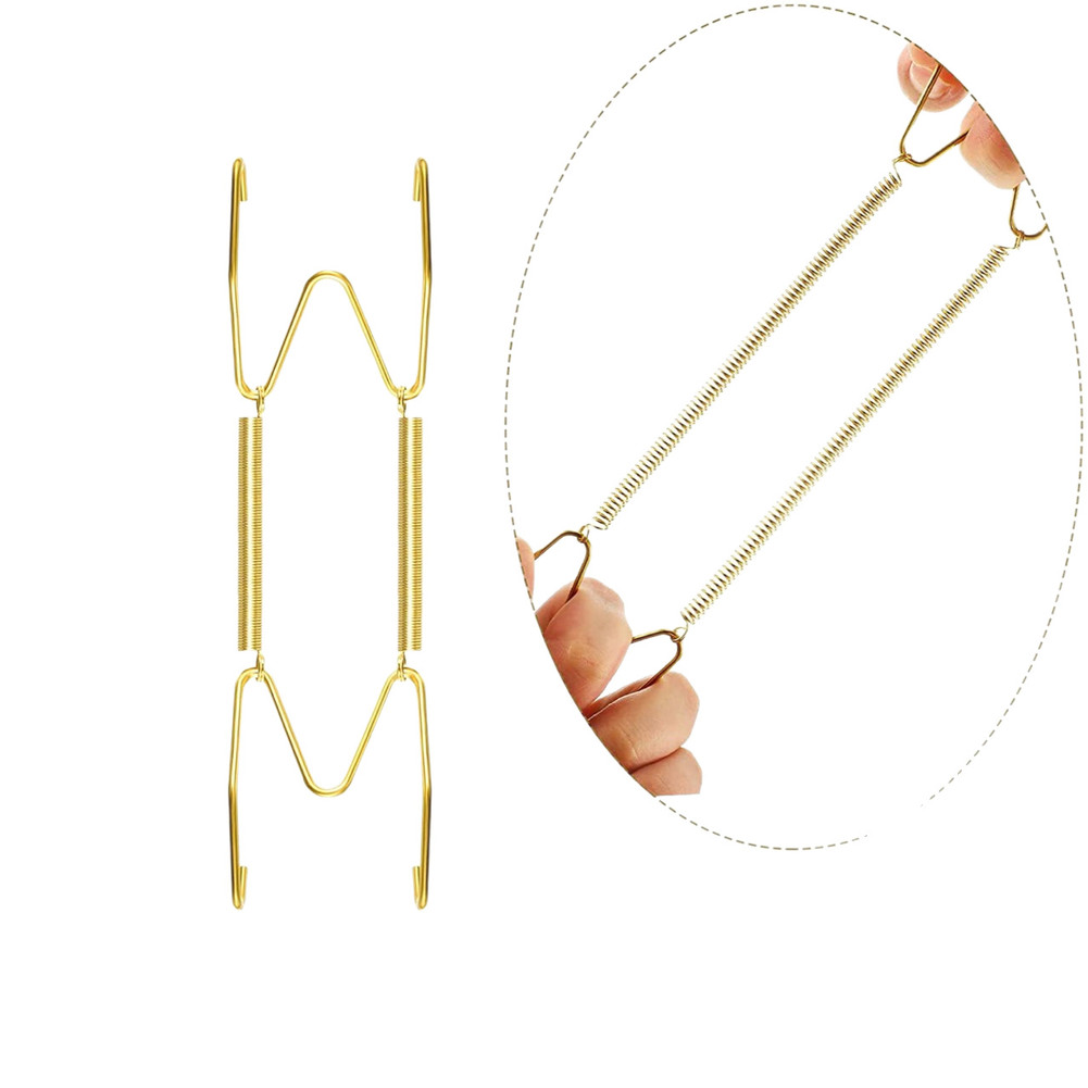3 Pcs Heavy Duty Plate Hangers for Wall For Plates with Secure Wall Hooks Gold