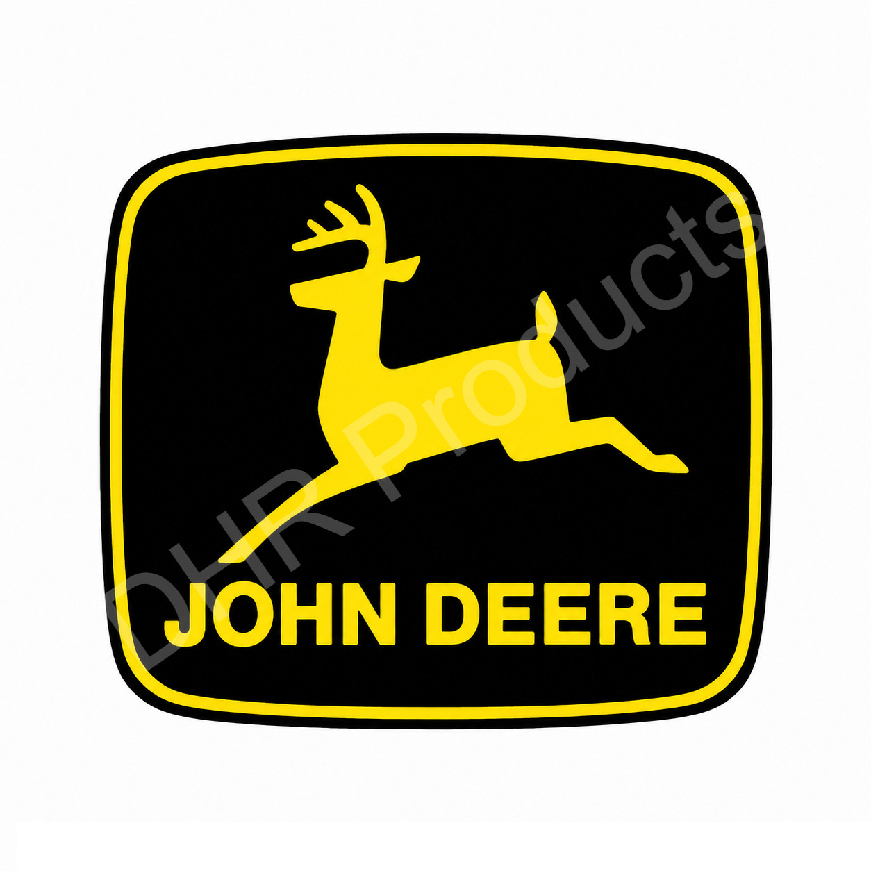 John Deere Vintage Tractor Logo Vinyl Sticker/Decal 15