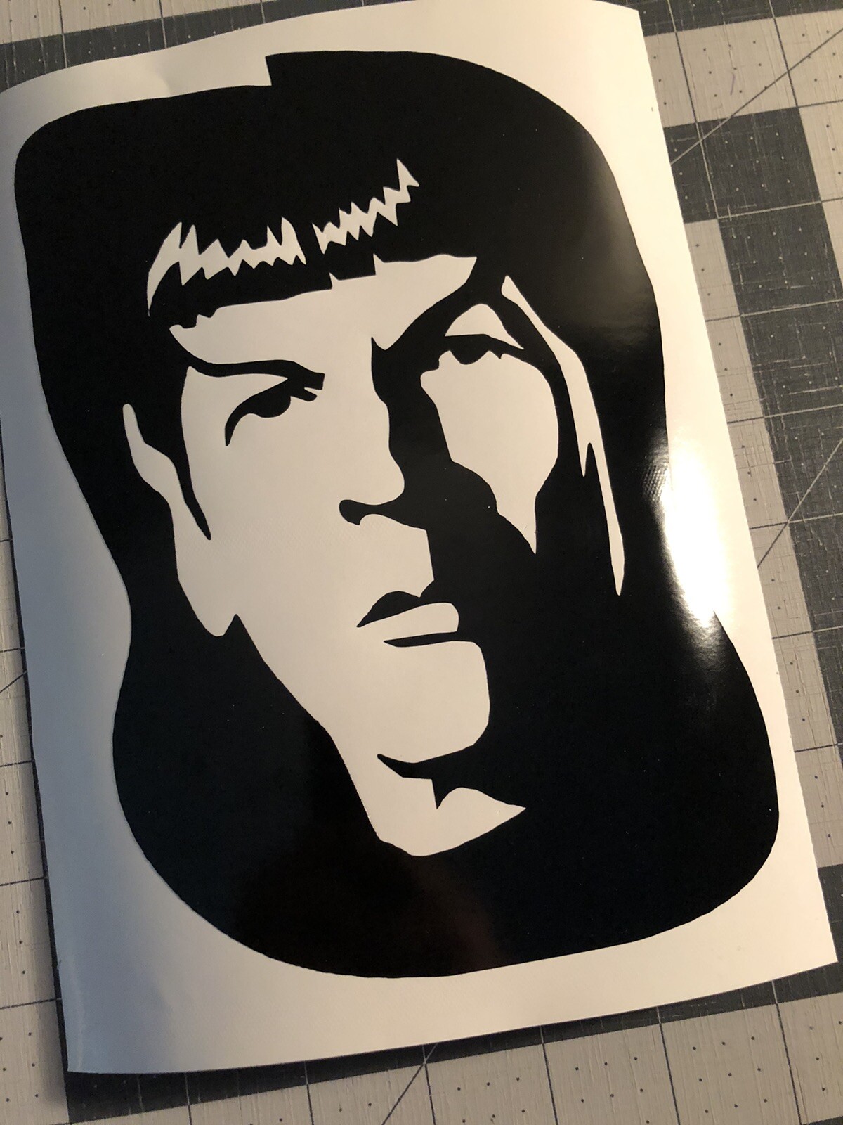 Vinyl Decal for Window – Star Trek, Spock