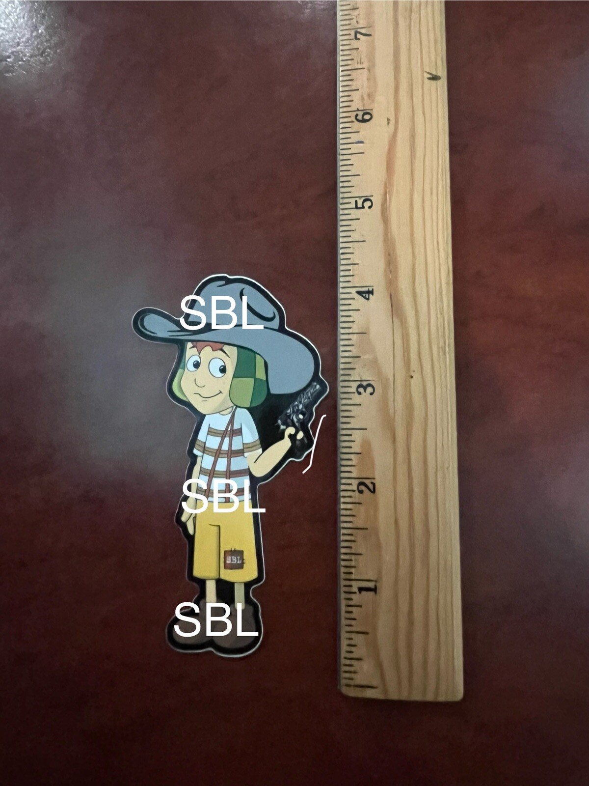decals stickers vinyl art : El Chavo Feliz 4”