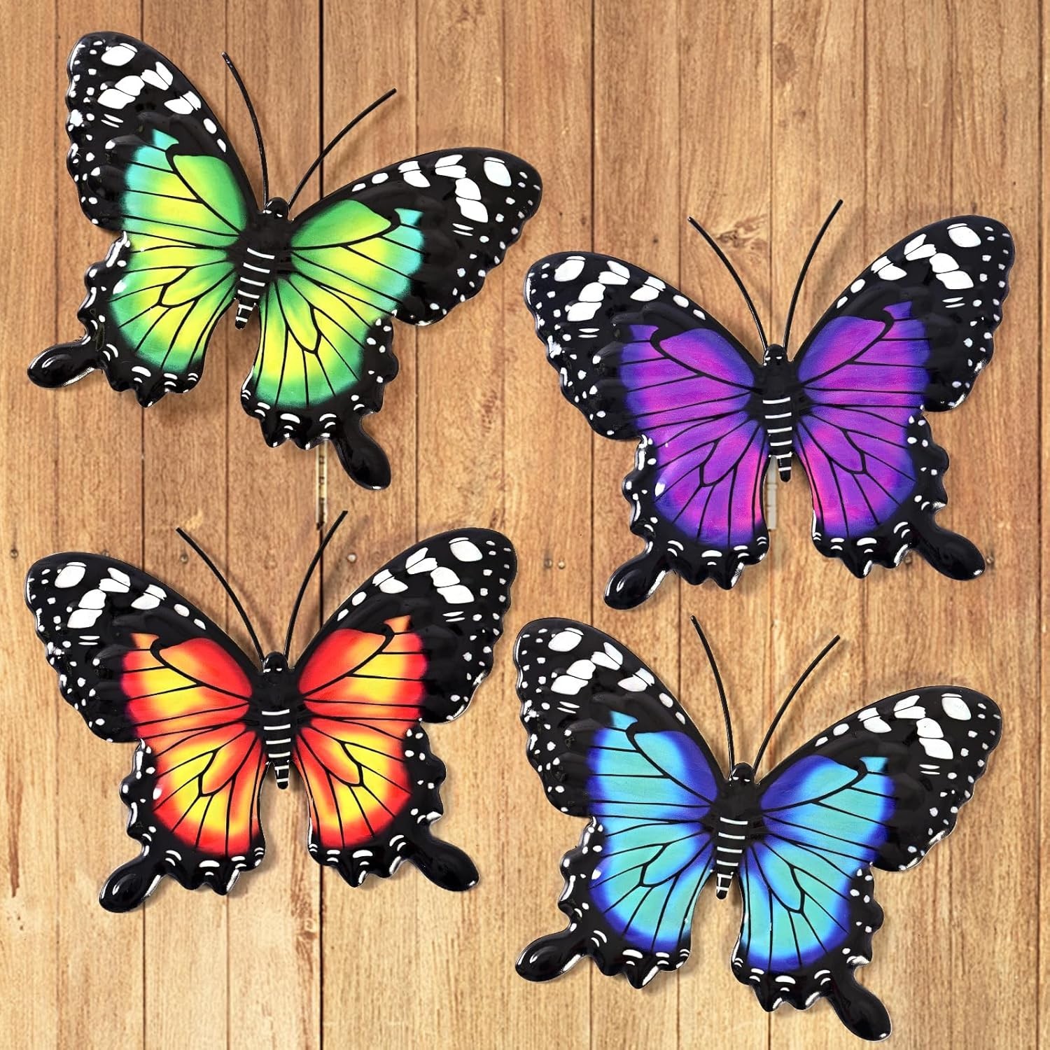 Unique 4-Pack Butterfly Wall Decorations – Perfect for Any Indoor/Outdoor Space