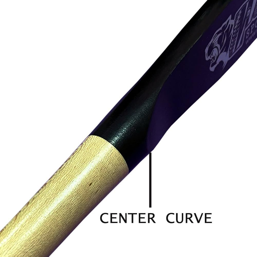 33 Pro Maple Flat Half Paddle Training Baseball & Softball Bat in Size: 33 / W