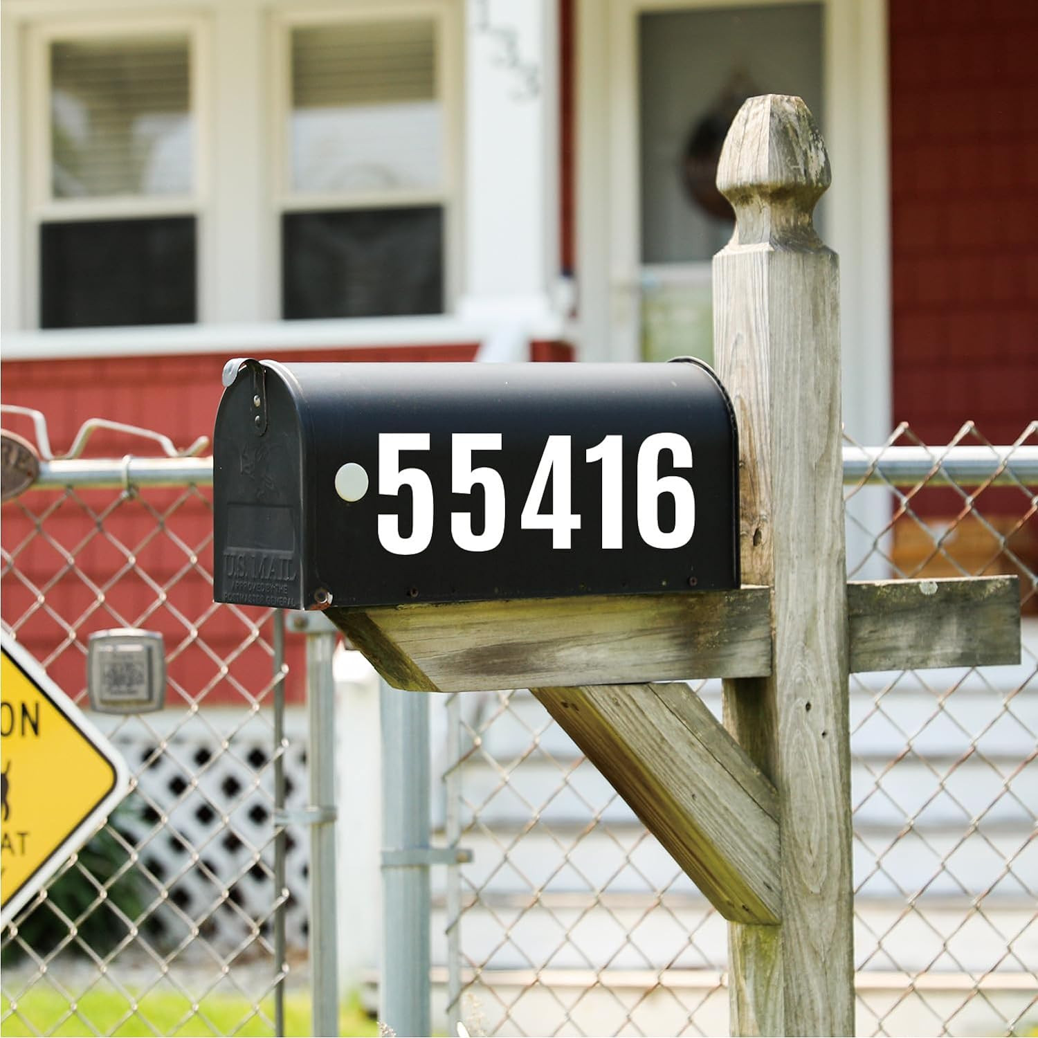 10 Sheets Mailbox Number Stickers 3 Inch – Self-Adhesive Vinyl Numbers 0-9 for M