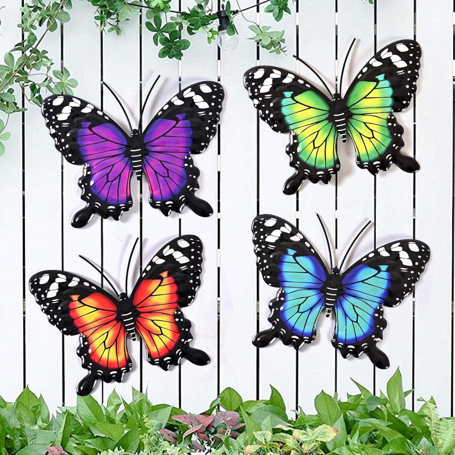 Unique 4-Pack Butterfly Wall Decorations – Perfect for Any Indoor/Outdoor Space