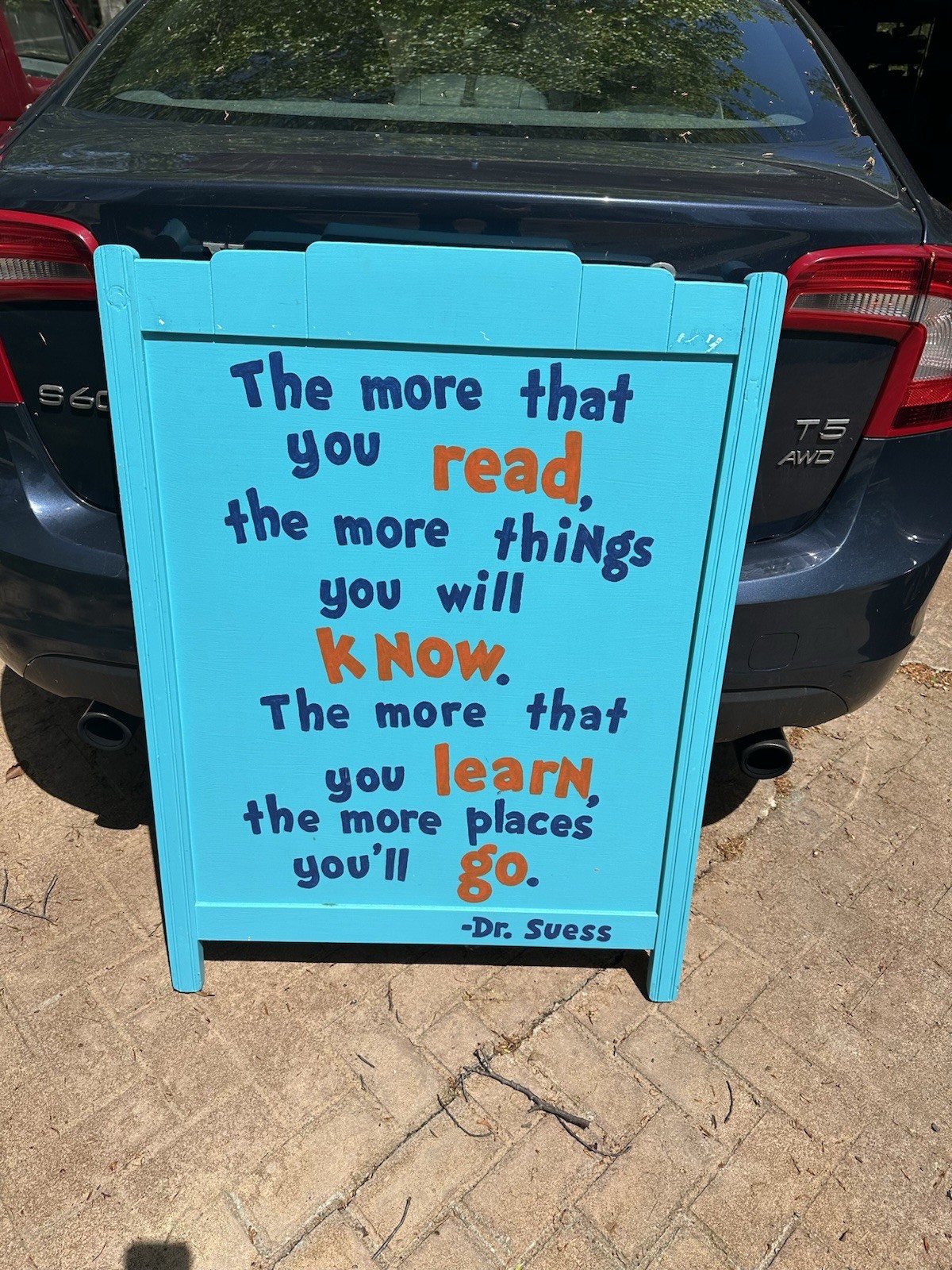 VTG Inspirational Dr Suess Education Learning Quotes Wooden Wall Panel 31″ X 41″
