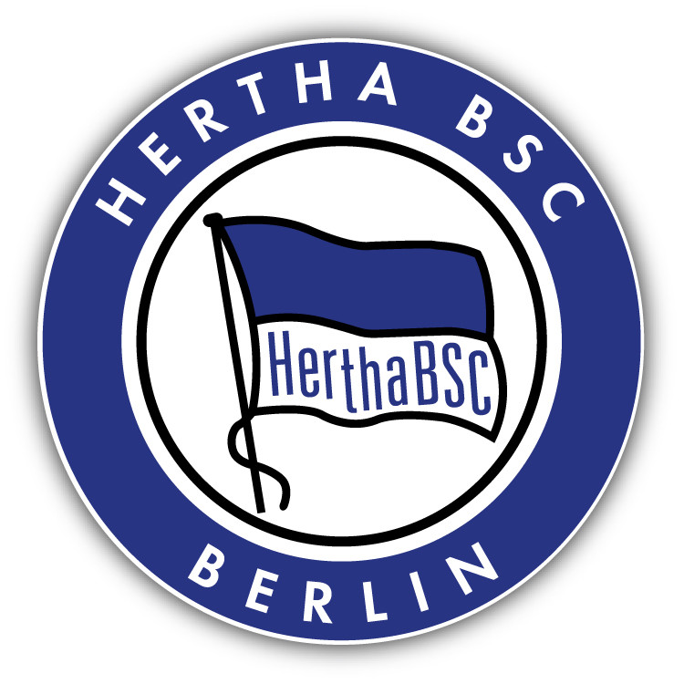 Hertha BSC Berlin FC Germany Soccer Football Car Bumper Sticker Decal 5” x 5”