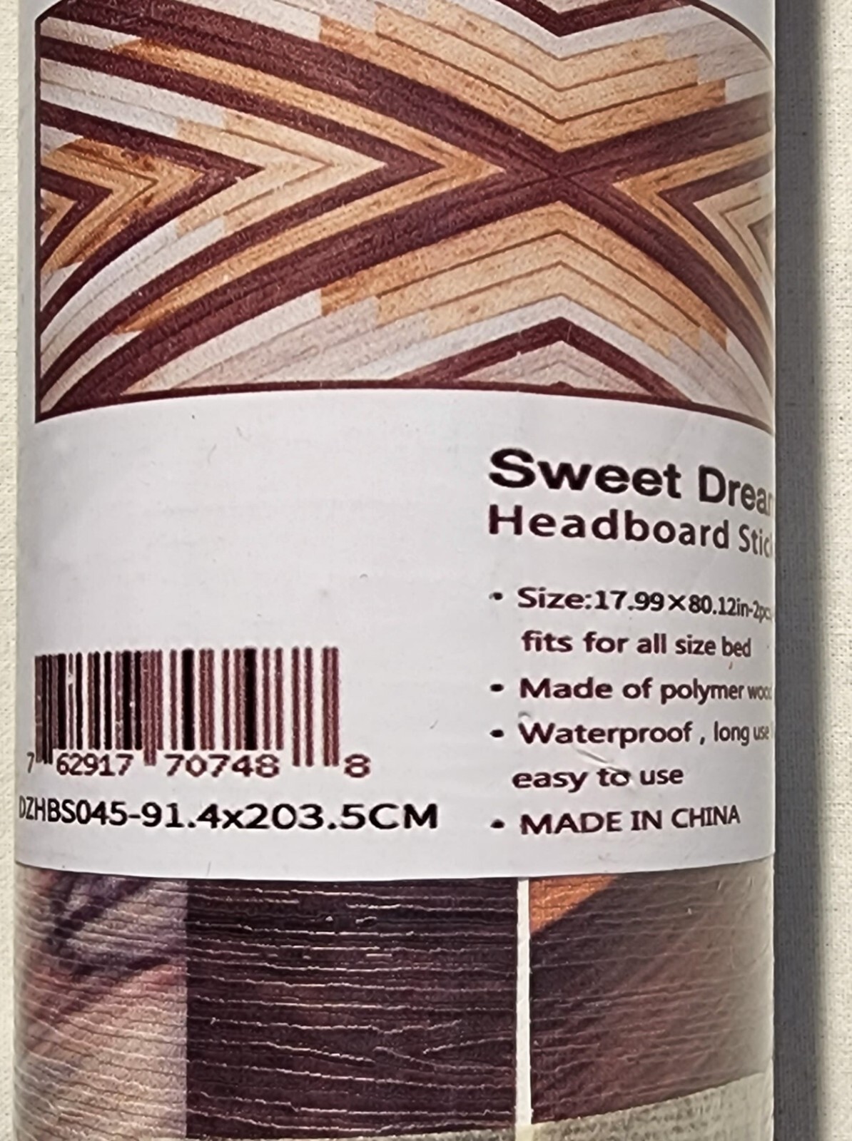 Sweet Dreams Headboard Sticker – All Size – 17.99″ X 80.12″ X 2 Pieces – Funlife