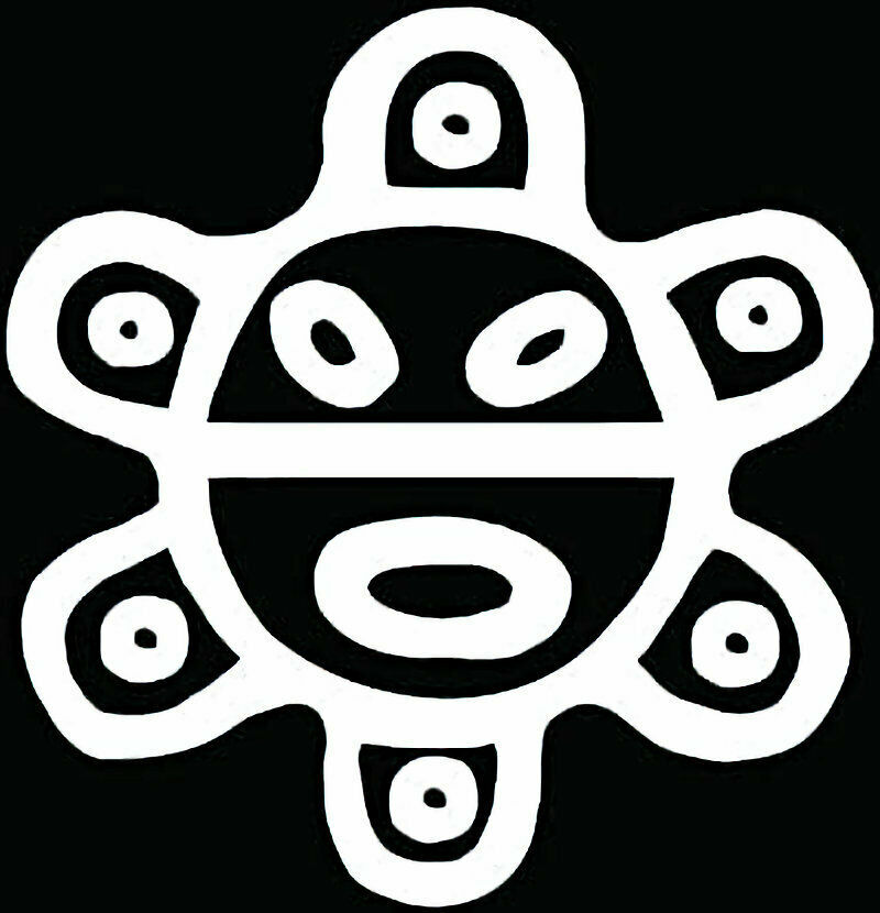 Puerto Rico Sol Taino Vinyl White Decal Sticker Car Truck SUV Choose Size