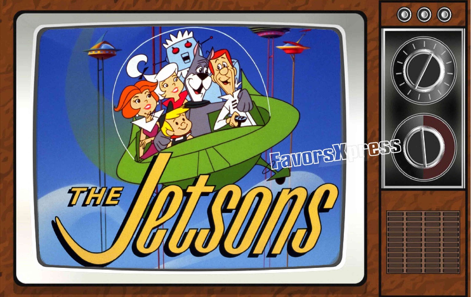 The Jetsons Classic TV Show PHOTO MAGNET 4 X 2.5 INCHES