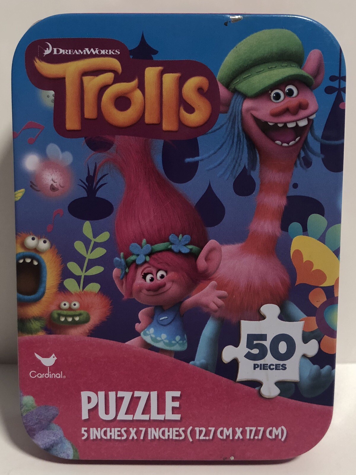 TROLLS Roommates 24 Wall Decals, Puzzle & Necklace Activity Sets- Mixed Lot of 5