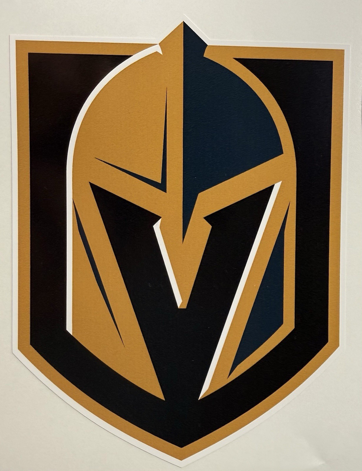 Vegas Golden Knights Regular Vinyl Decal