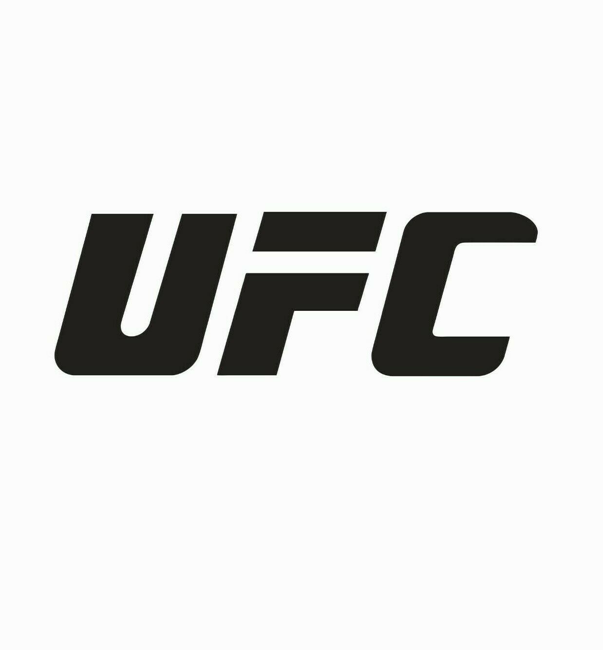 UFC Ultimate Fighting Championship Vinyl Die Cut Car Decal Stick- FREE SHIPPING