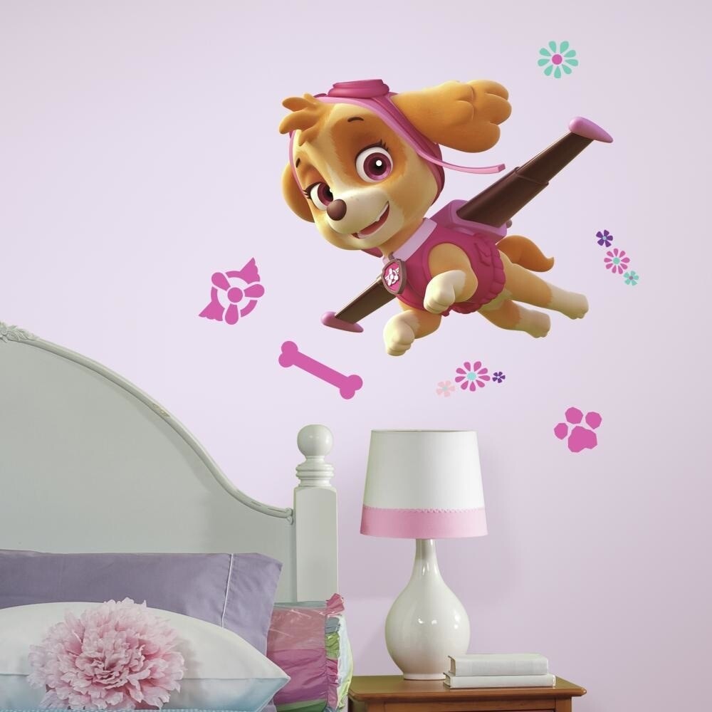 New 30″ Giant SKYE Paw Patrol GIRL PUP 10 Wall Decals Puppy Stickers Room DEcor