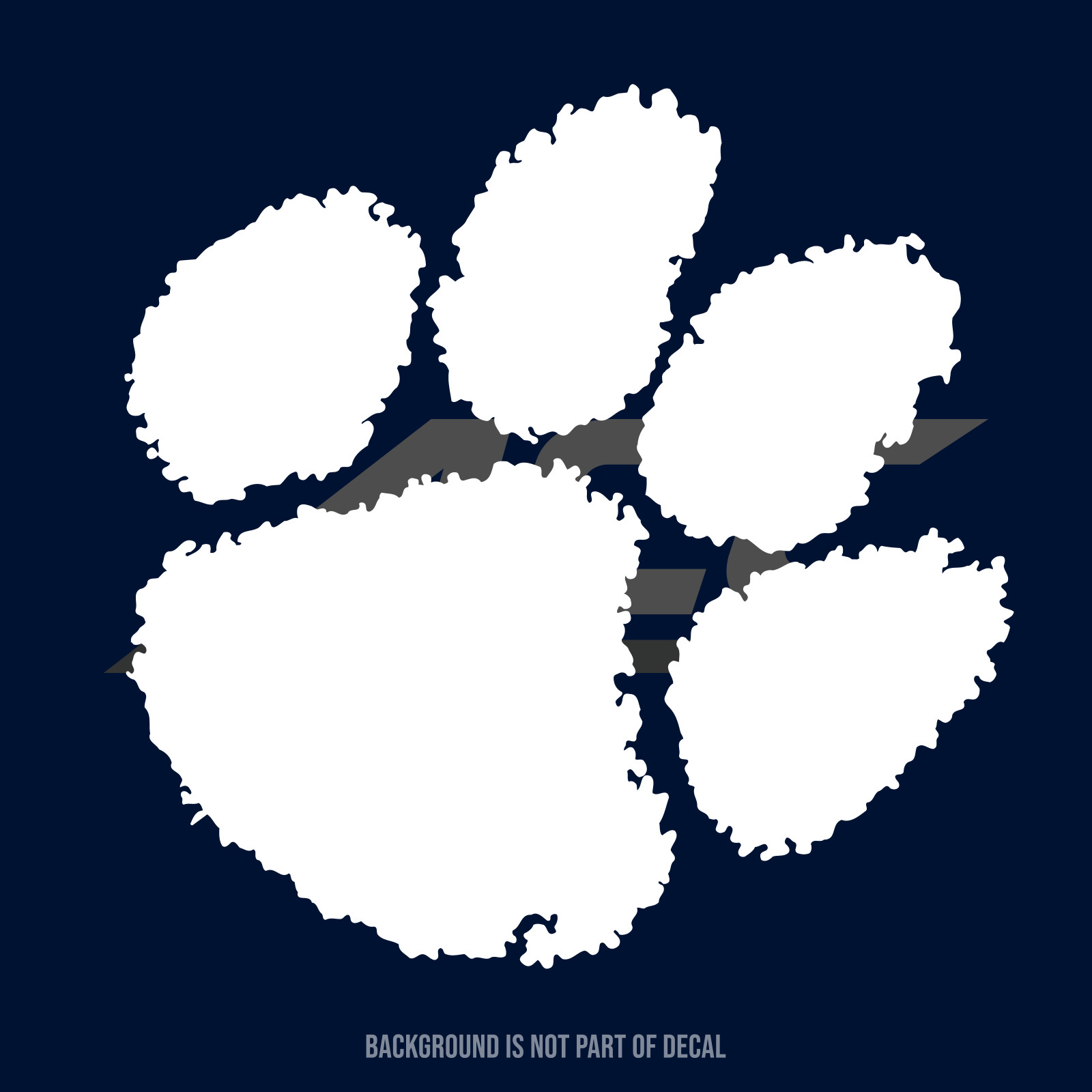 Clemson Tigers Vinyl Decal Sticker
