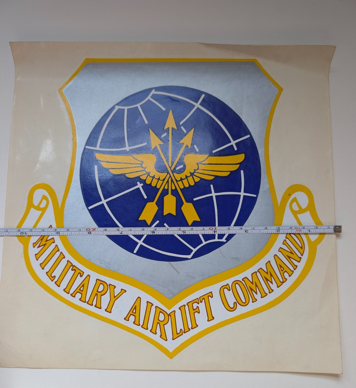 Air Force Military Airlift Command Sticker 10″X 10″