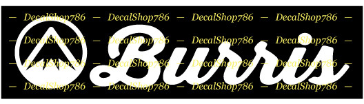 Burris Scopes & Sights – Hunting/Shooting – Vinyl Die-Cut Peel N’ Stick Decals