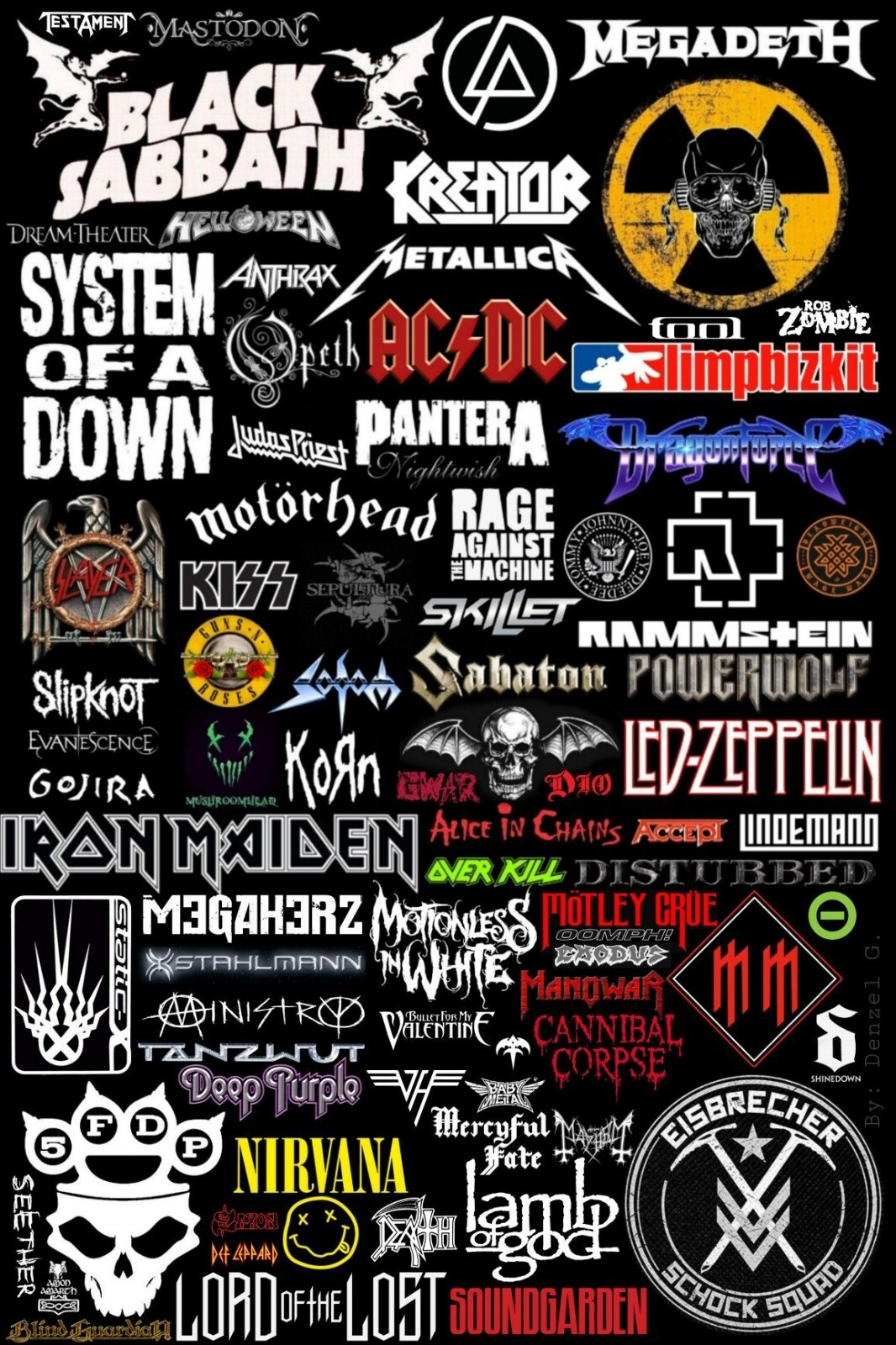 Rock N Roll Wall Vinyl Decal Graphic (Removable Adhesive Backing)