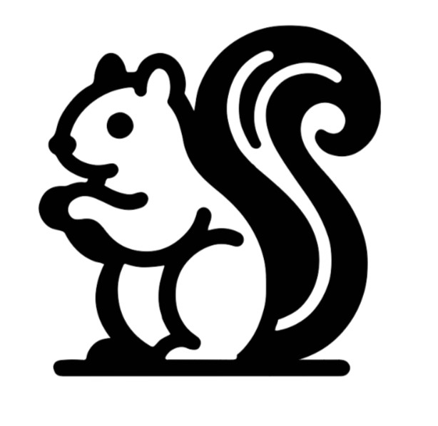 Squirrel Outline Vinyl Decal Sticker Car Truck Window Laptop Bumper d2