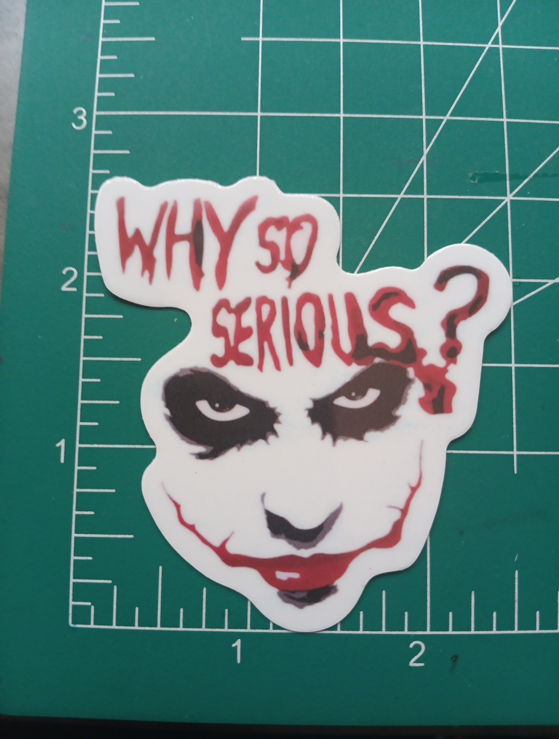 THE BATMAN PRESENTS THE JOKER VYNIL STICKER