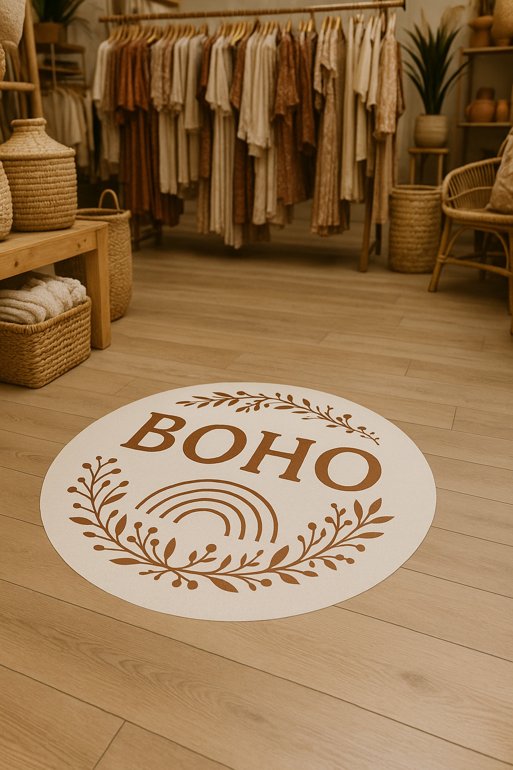 Custom Floor Decals – Permanent or Removable | Slip-Resistant & Durable