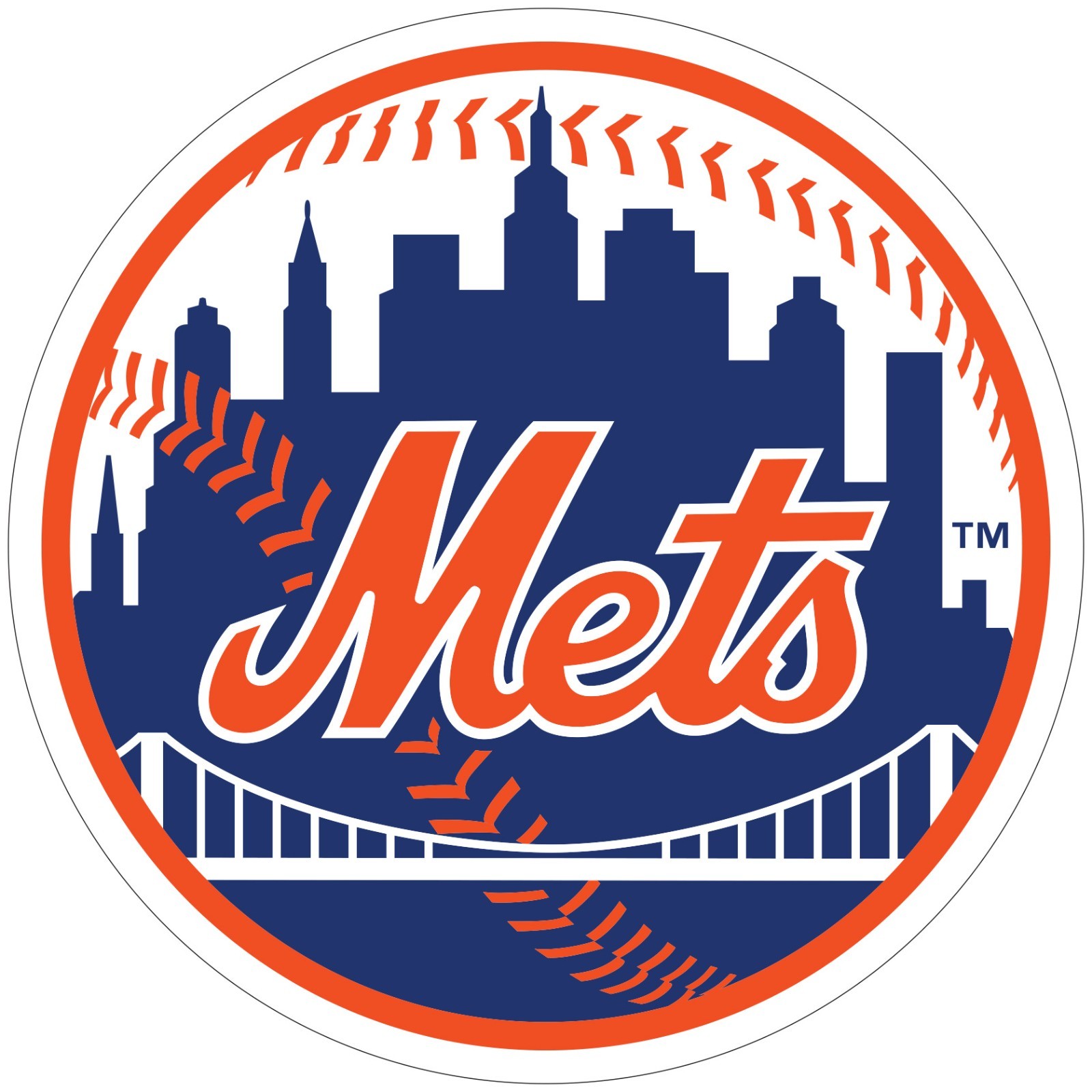 New York Mets Indoor Wall Vinyl Decal Sticker 5″ – 52″