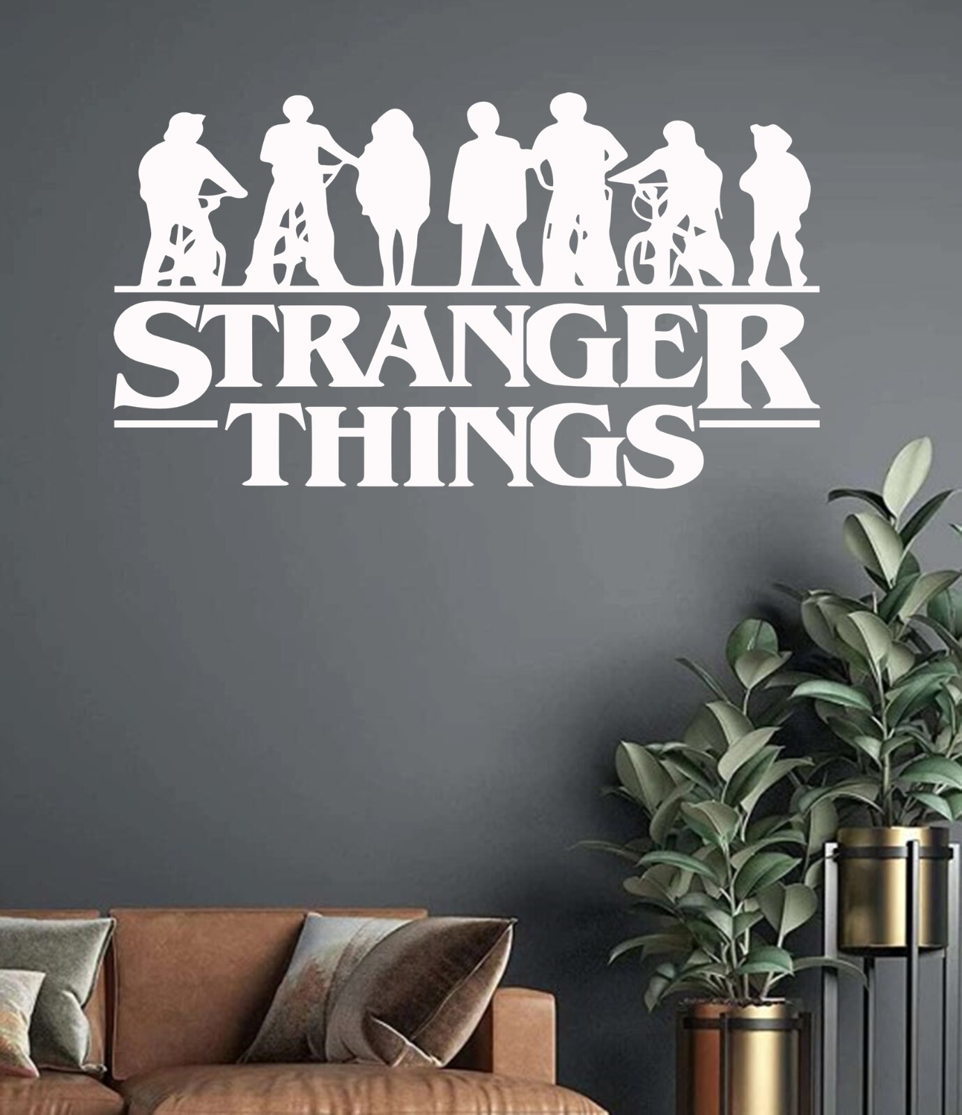 STRANGER THINGS VINYL TRANSFER DECAL WALL STICKER TV