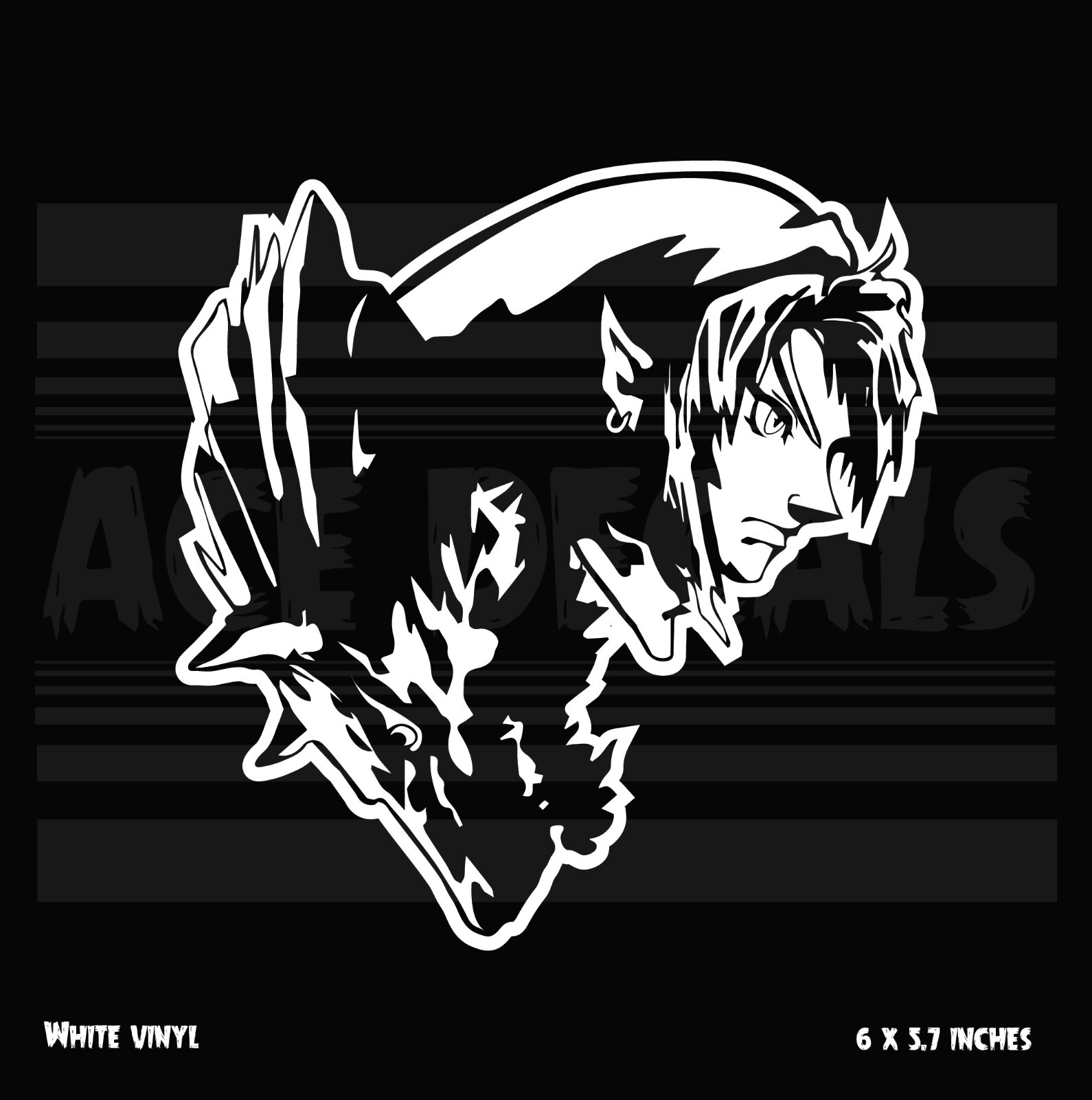 The Legend of Zelda – Twilight Princess – Link Wolf – Nintendo – decal sticker