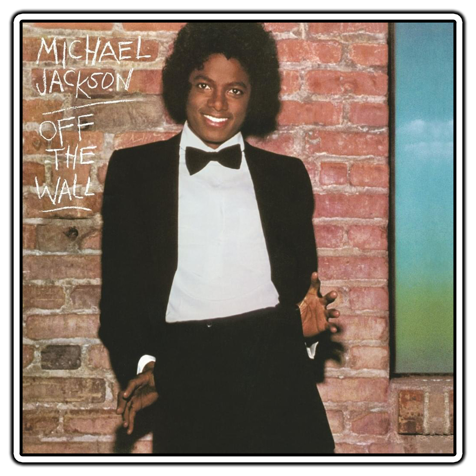 Michael Jackson – Off The Wall Album Cover Sticker Waterproof Vinyl Decal DieCut