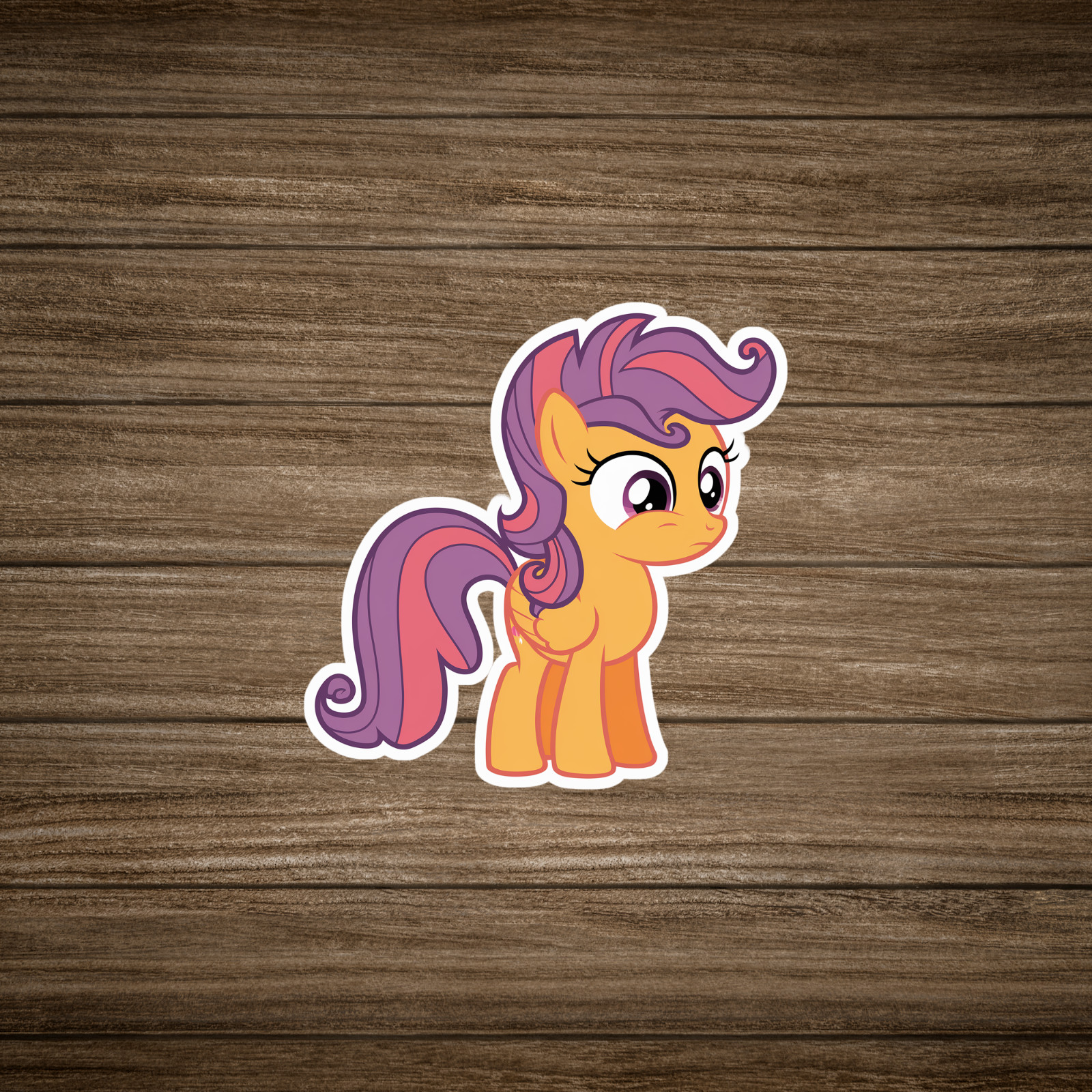 Cute Scootaloo My Little Pony Sticker – Adorable Colorful Pegasus Filly 2945