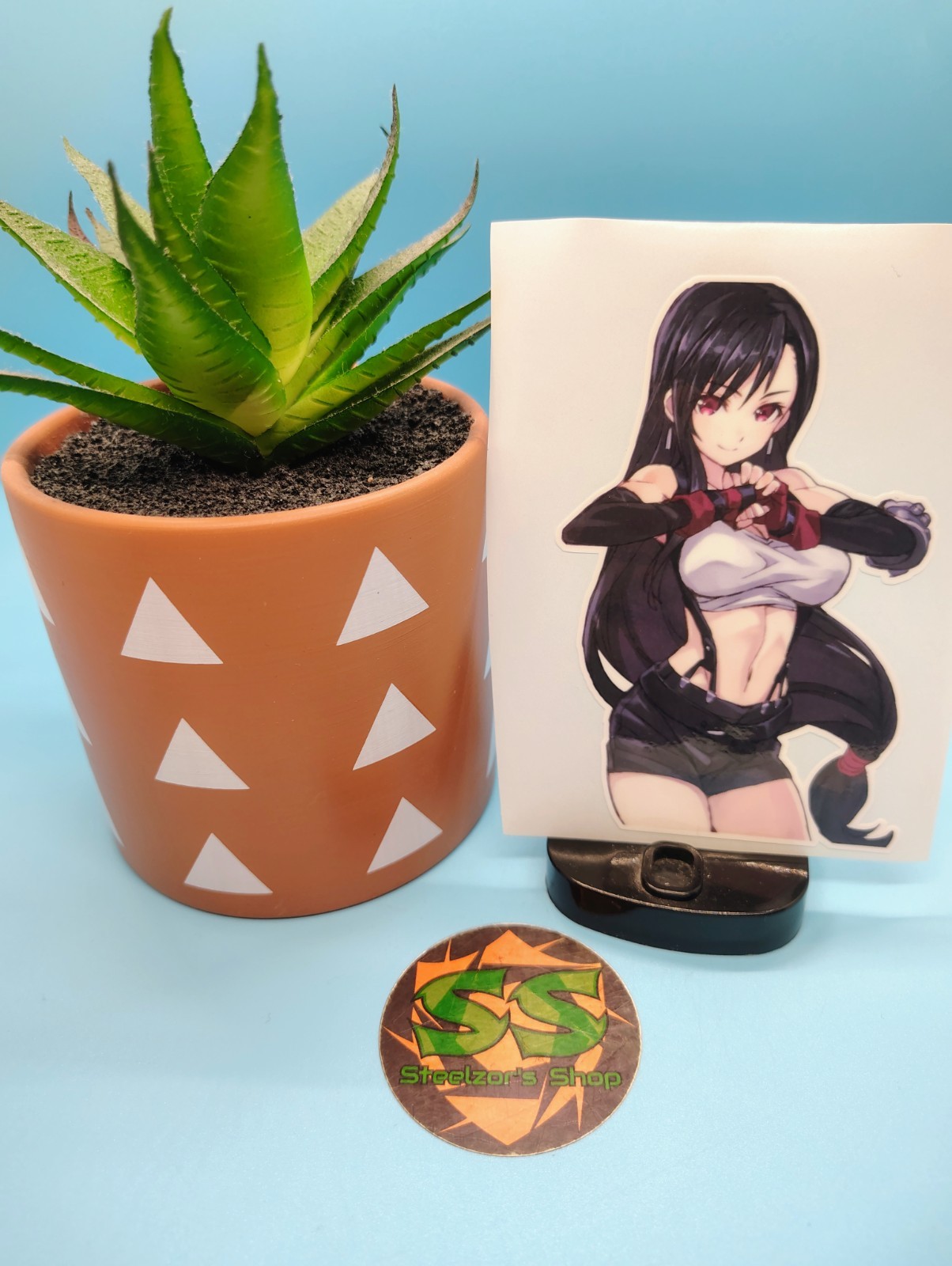 (4.5 Inches) Tifa Lockhart #2 – Water-Resistant Sticker