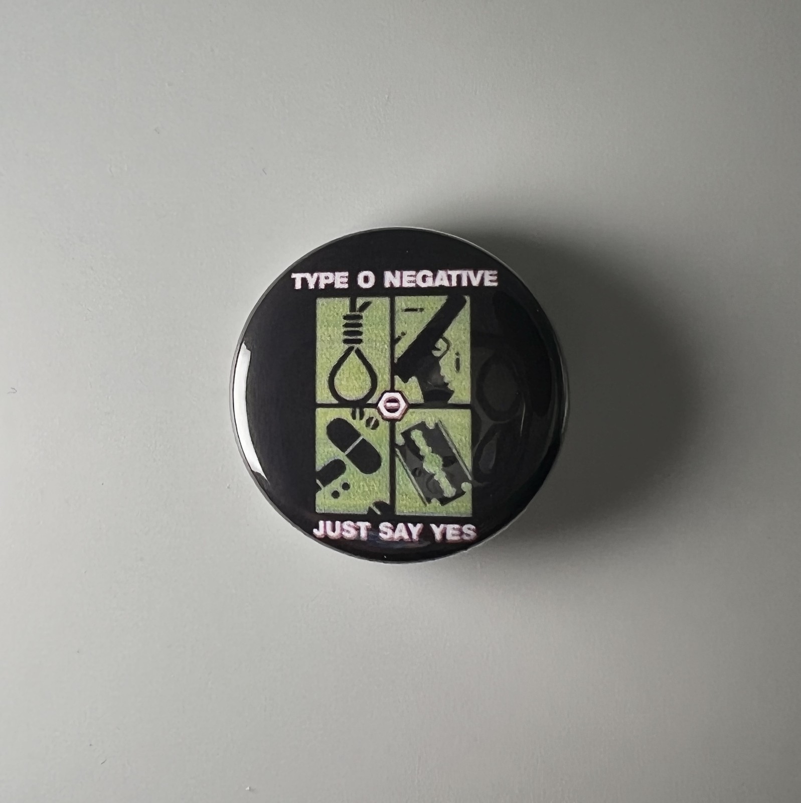 Type O Negative Just Say Yes “Official” 1.25″ Button T002B125 Badge Pin