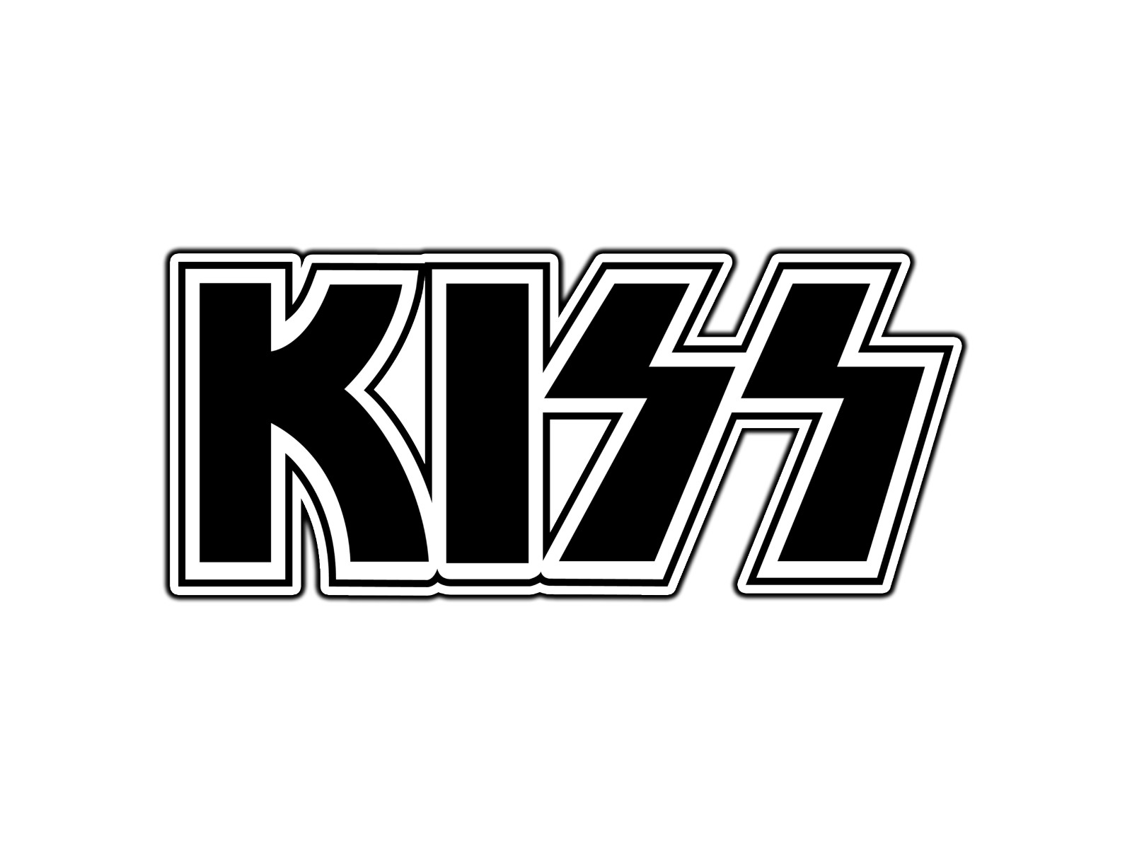 KISS Rock Band Logo #1 Sticker Waterproof Vinyl Decal Die-Cut Laptop Car