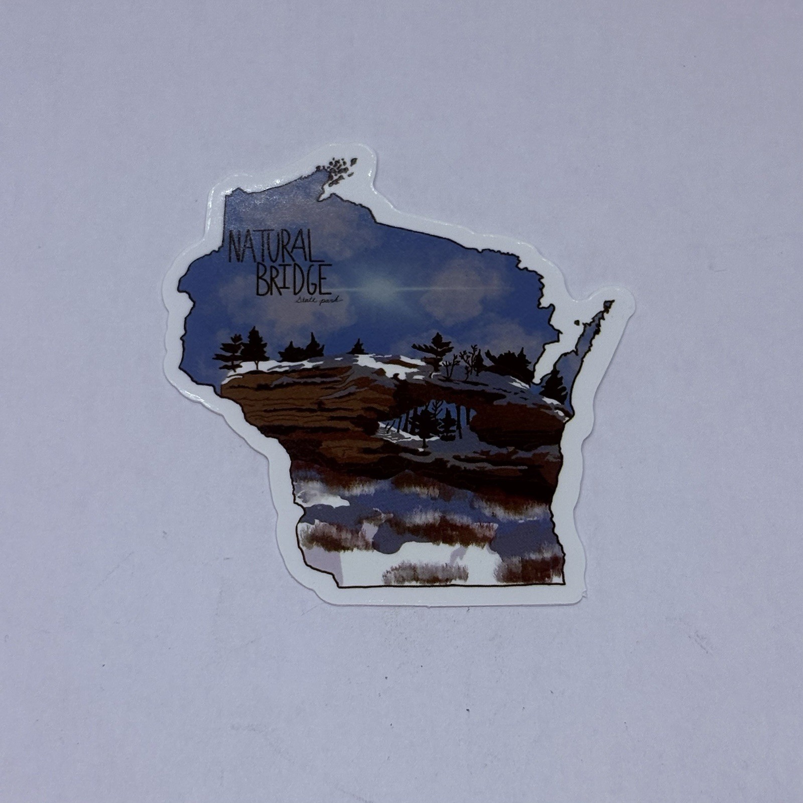 Natural Bridge National Park Sticker Wisconsin Travel Decal Vinyl Souvenir Tc9