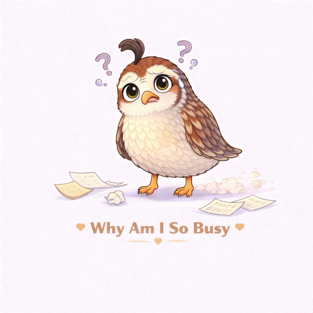 Funny Quail Sticker Set 12 Pack Cute Kawaii Bird Stickers Relatable Busy Life