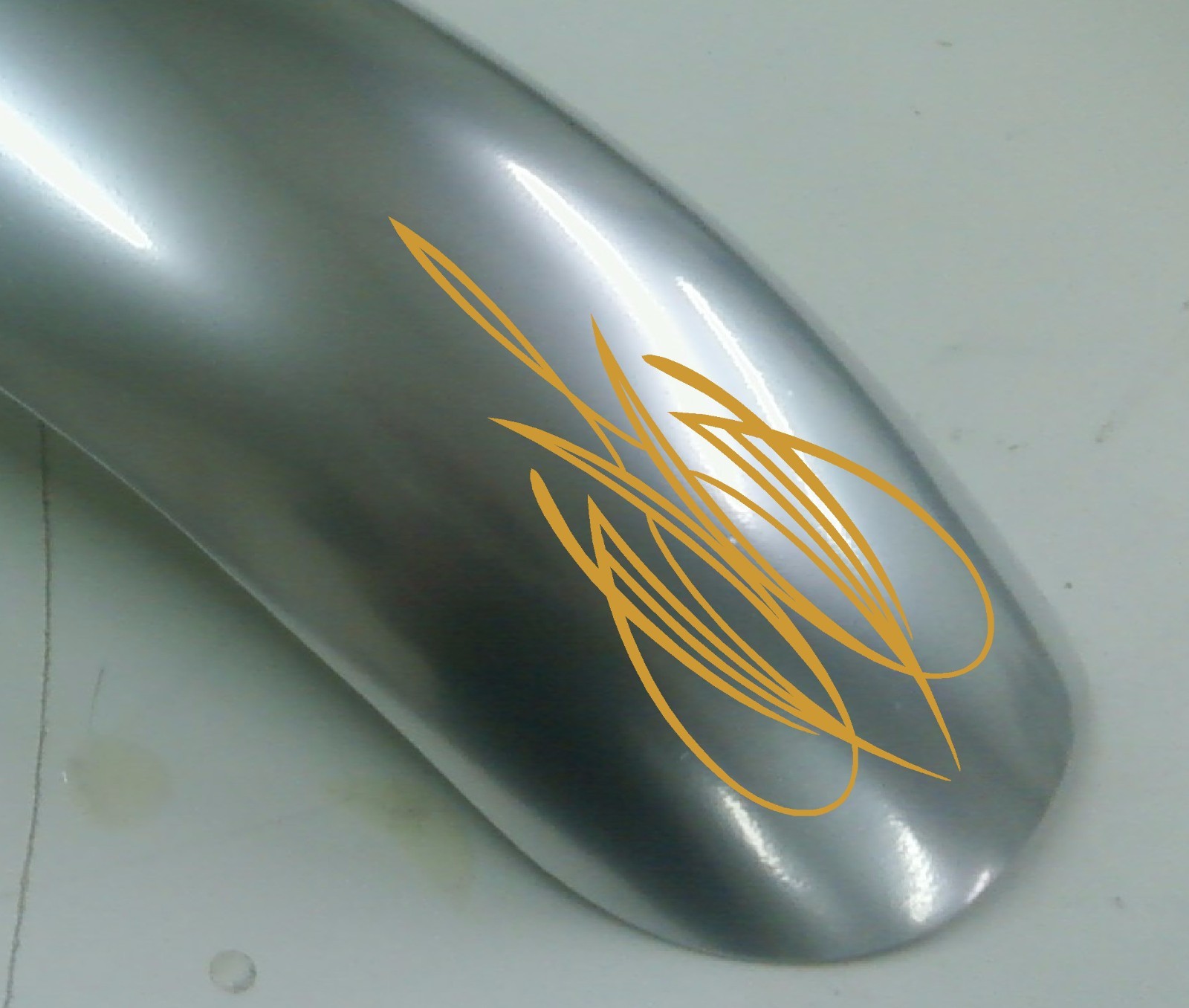 PINSTRIPE DECAL ,1 SET OF 2, CHOPPER FENDER WINDOW GAS TANK MOTORCYCLE CAR #2