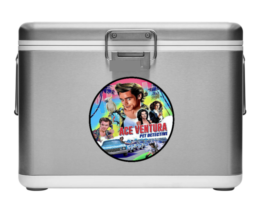 Movie – Ace Ventura – 4″ Vinyl Decal Car Laptop Cooler Truck Smoker Trailer Bar