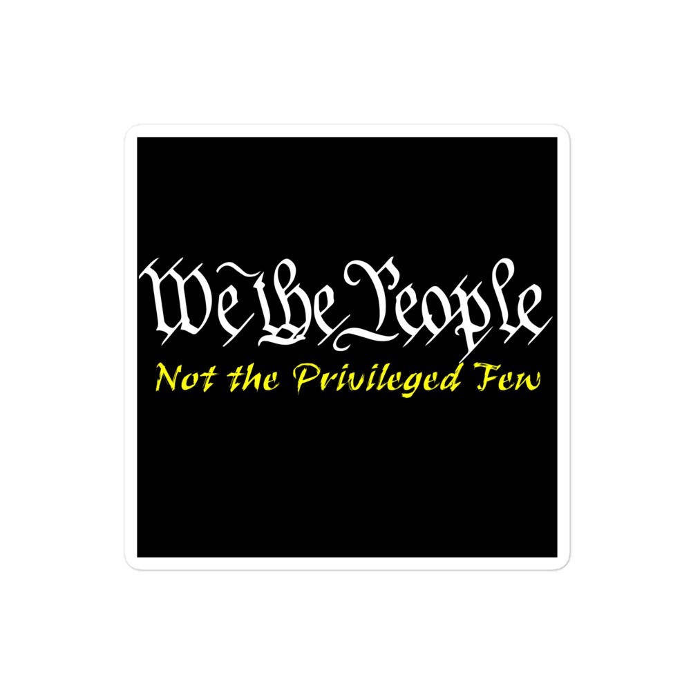 We the People – Slappin’ Sticker