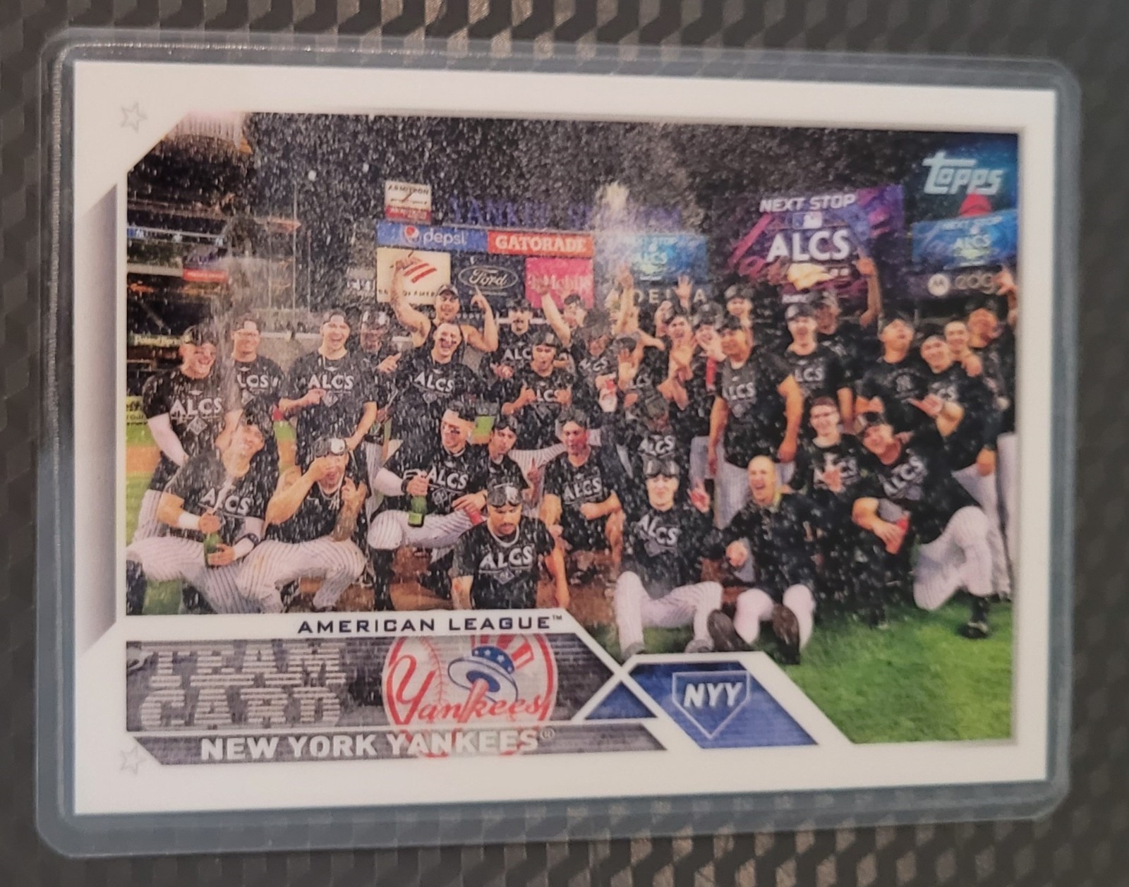 New York Yankees Team Cards Fridge/Locker/Cabinet Laminated Magnet