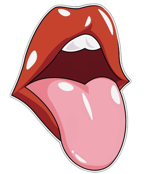 Lips Mouth Sticker Decal