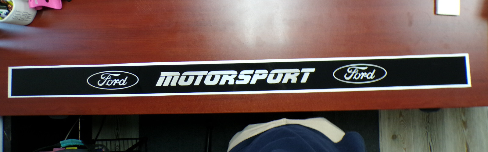 FORD MOTORSPORT TRUCK VINYL DECAL OFFROAD CAR STICKER BLACK GREY MADE IN USA
