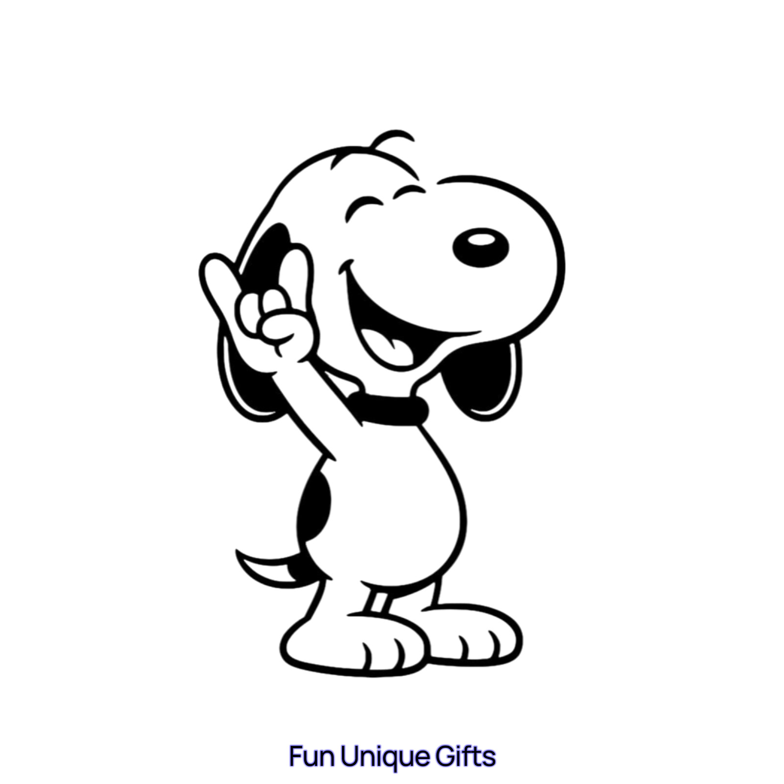 Snoopy Vinyl Decal Sticker -Multiple Colors & Sizes- SHIPS FREE!