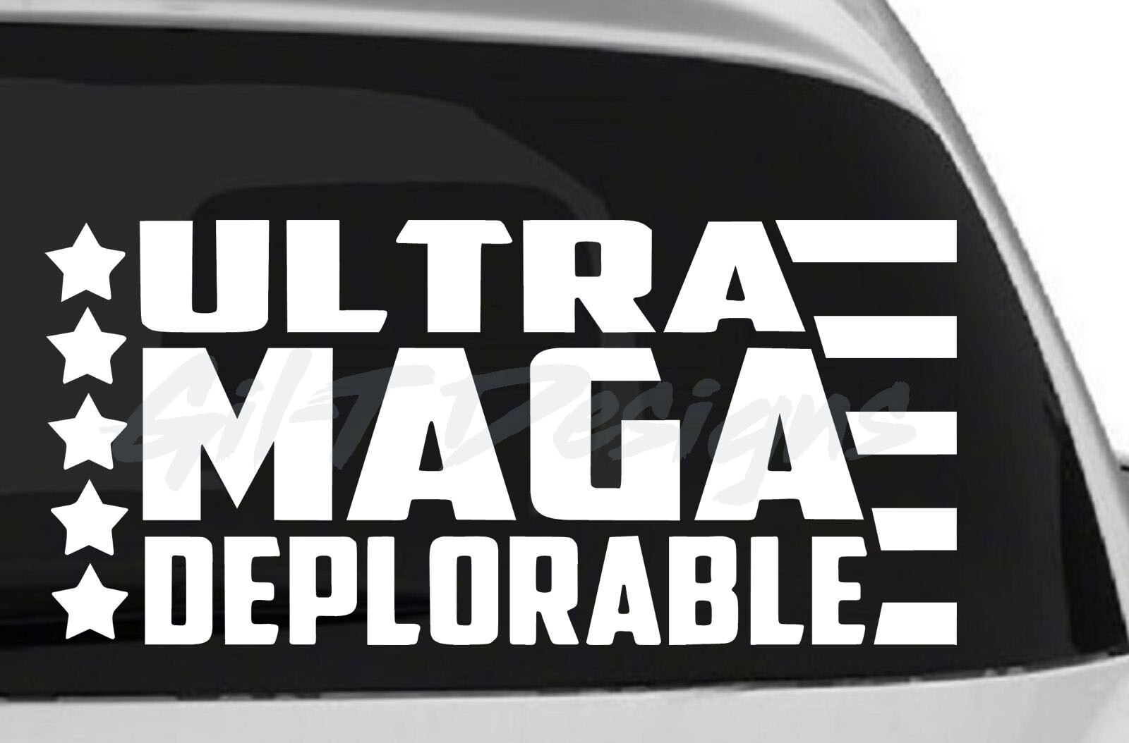 Ultra Maga #1 Vinyl Decal Sticker, Donald Trump, 45, 2024, President, Don, FJB