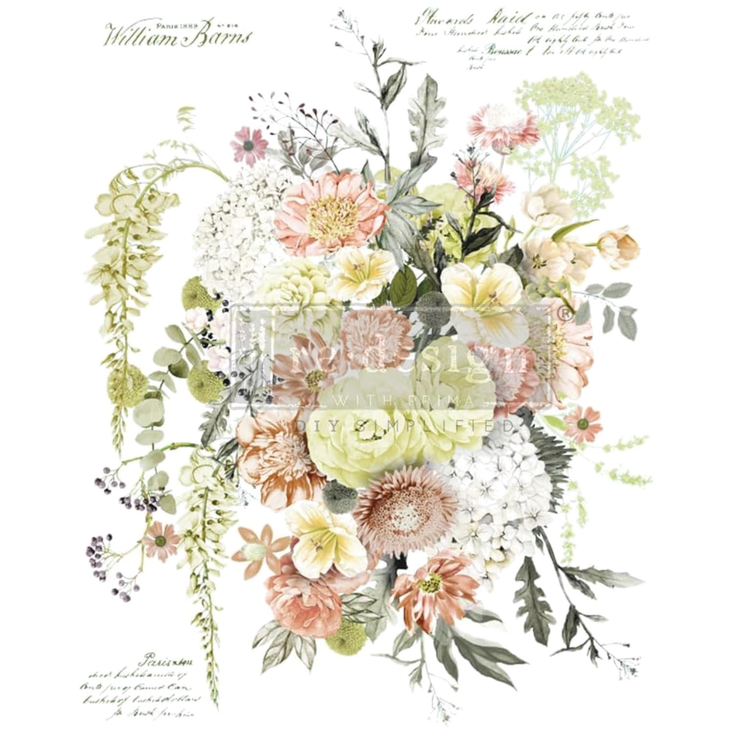 Life in Full Bloom Wall Decals – Furniture Art