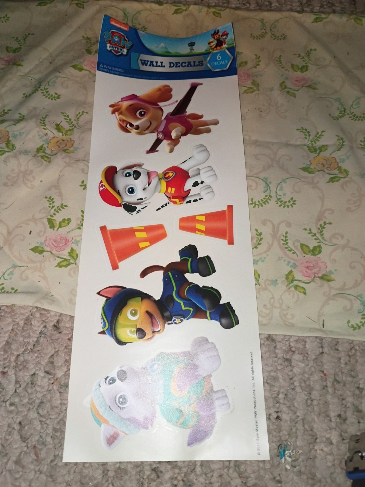 Paw Patrol Wall Decals Skye, Zuma 2017