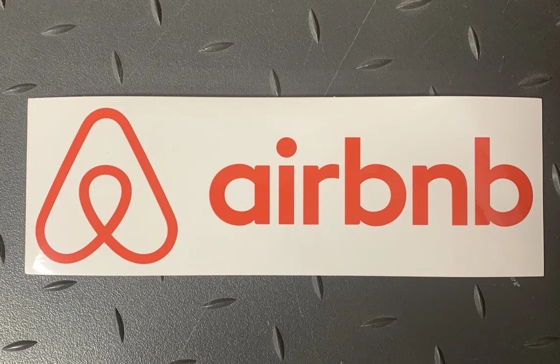 Welcome Alert Attract Guests To Airbnb Door Window Wall Mail Box Vinyl Sticker