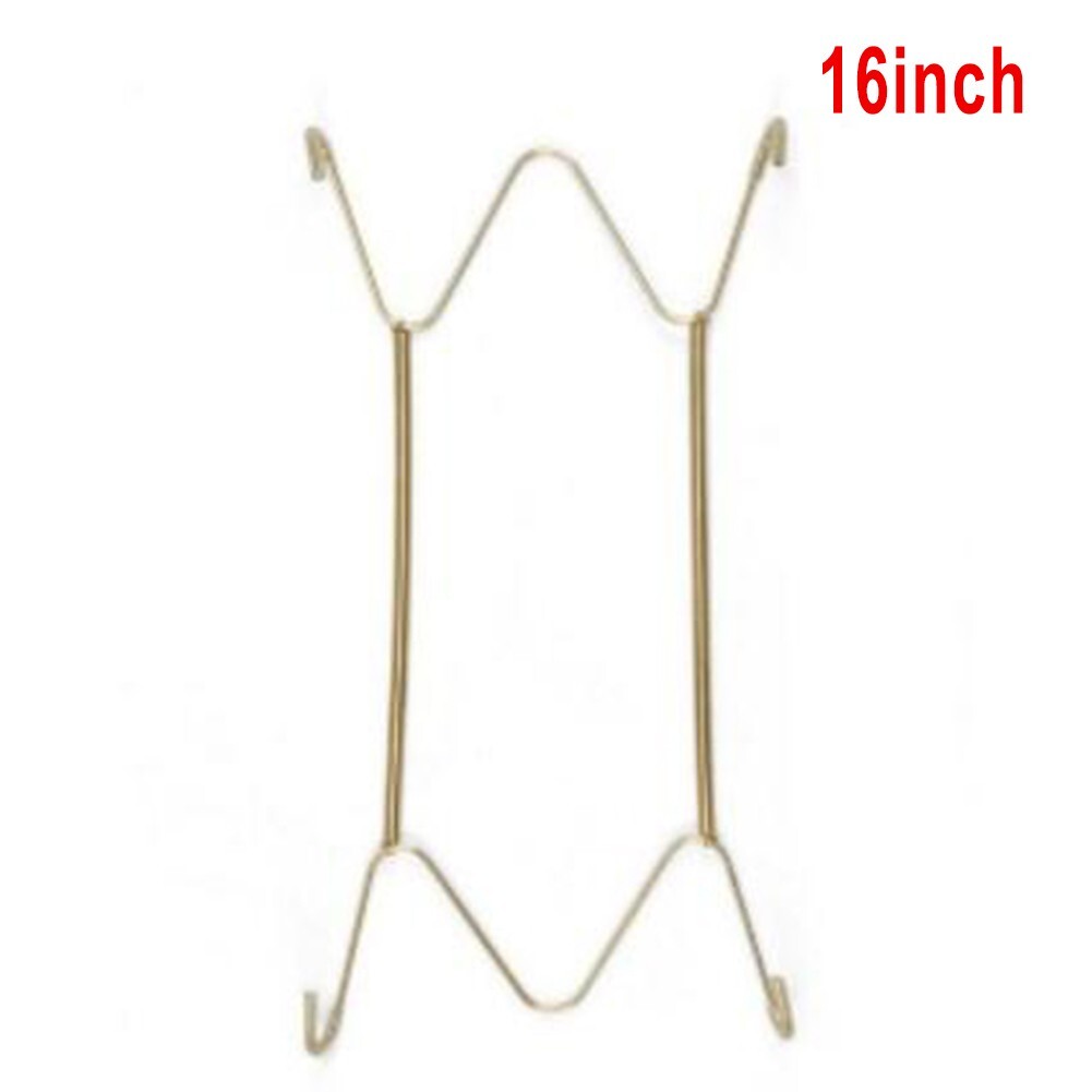 5 Sizes Wall Display Invisible Dish Hangers Adjustable Plate Spring Holder New